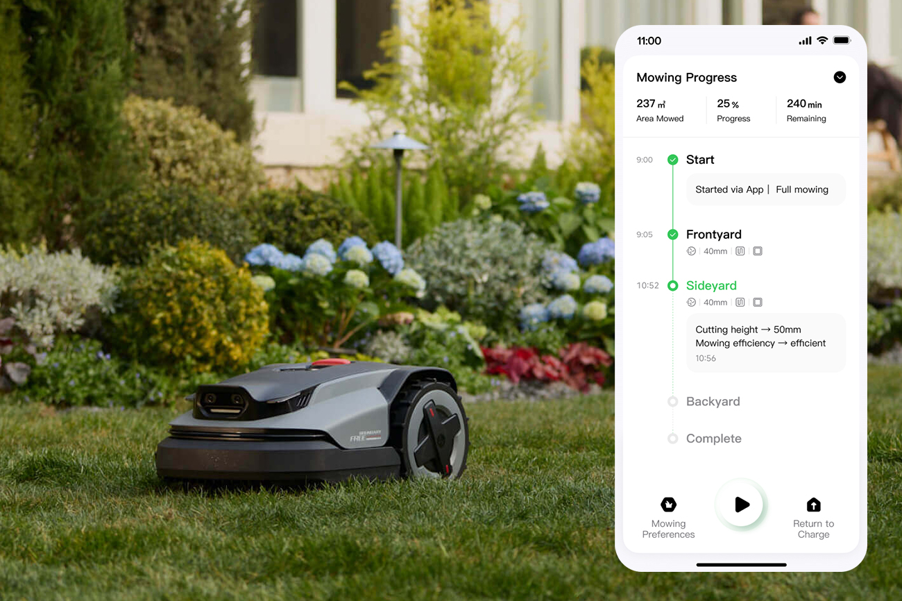 Ovládanie cez mobil Roborock